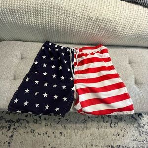 Mountain and Isles -size XXL- American Flag